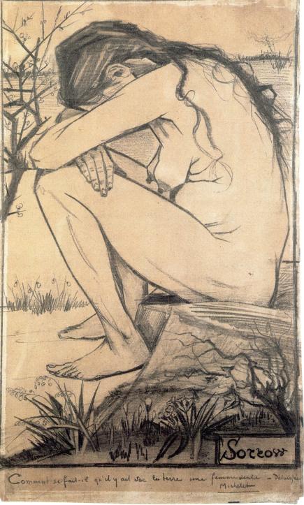 ゴッホ《悲しみ》