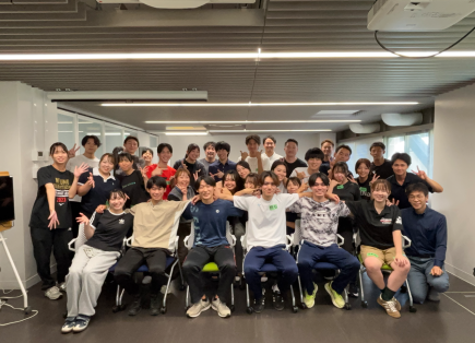 最後は皆で記念写真