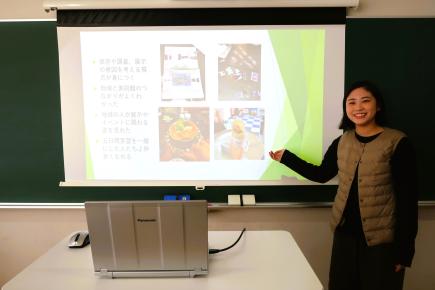 佐々木里穂さんのプレゼンテーション