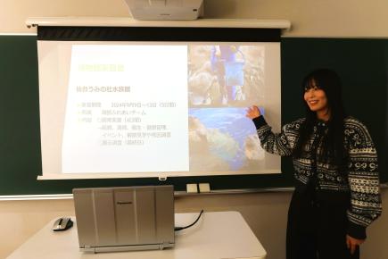 角田凜衣さんのプレゼンテーション