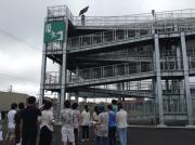 1日目 仙台市津波避難タワー内の設備を見学