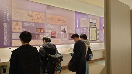 　一関市博物館にて