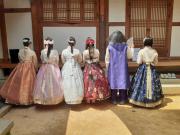 韓国伝統衣装の韓服（ハンボク）の体験