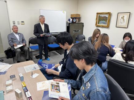 畑会長から貴重なお話を伺いました。
