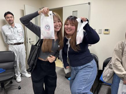 帰り際、坊っちゃん石鹸をプレゼントしていただきました！
