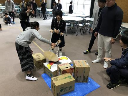 学生が制作した立体パズル