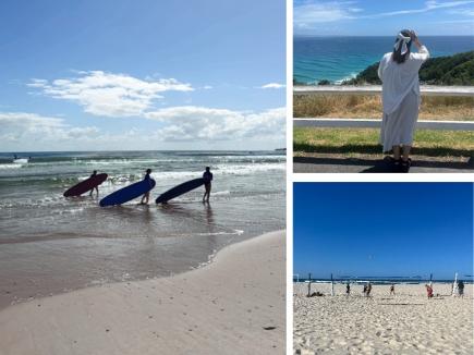 サーフィン、Byron Bay、ビーチバレー