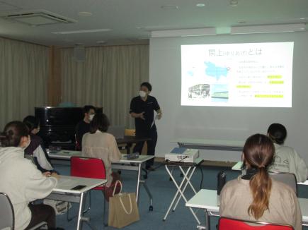 閖上の水産業について、地元企業様が熱く伝えてくださいました。
