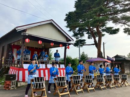 羽黒神社例大祭（西馬音内盆踊り・打ち寄せ太鼓）