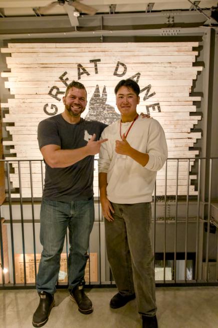 フィルさんと記念撮影♪