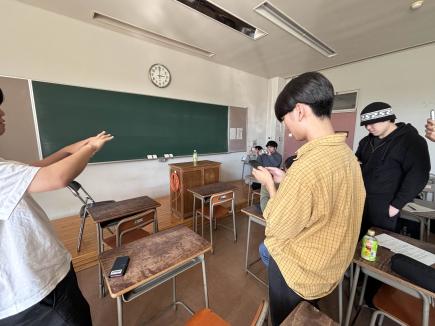 　教室で実践！