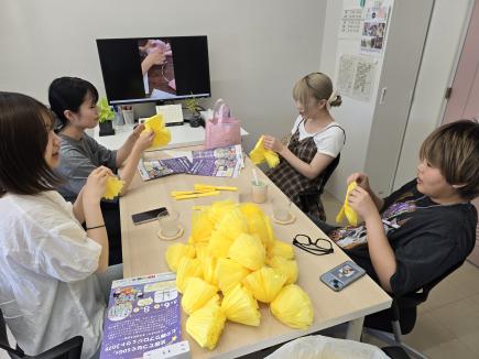 まずは花を大量に作成