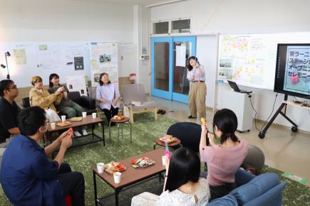 新ラーニングステーション　オープニングセレモニーの様子