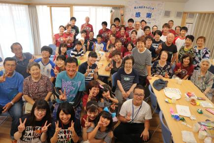 2019年8月の活動（閖上の住民さん・神戸の学生との交流会)