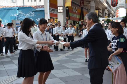 高校生発表「学長賞」