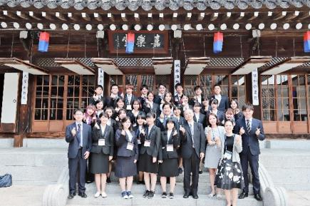 歓迎昼食会の様子