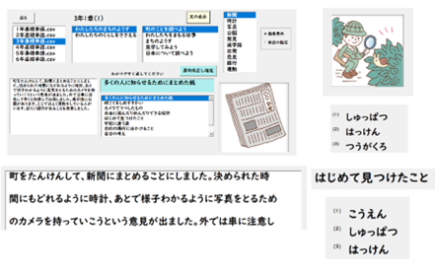 「漢字単語を読むことの支援」