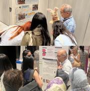 ↑ポスター研究発表の様子