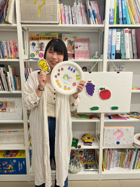 子ども学類4年 神長倉望美さん