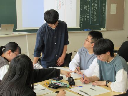 模擬授業の様子