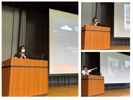 25日（水）の留学報告会の様子