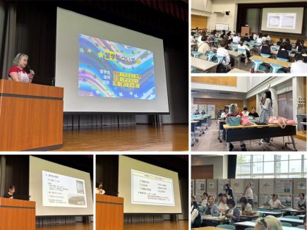 26日（木）韓国 培材大学留学報告会の様子