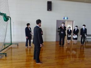 第二体育館の見学