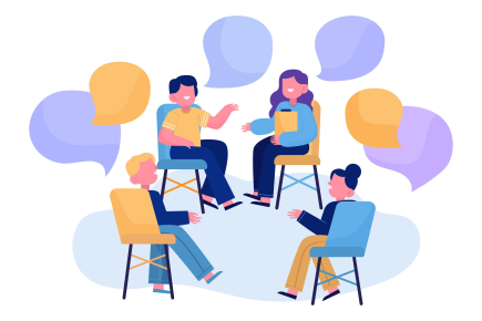 情報交換の様子（イメージ）