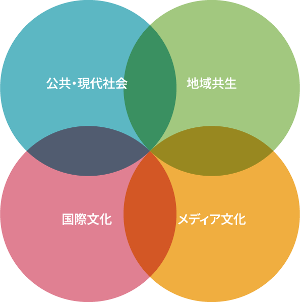 公共・現代社会/地域共生/国際文化/メディア文化